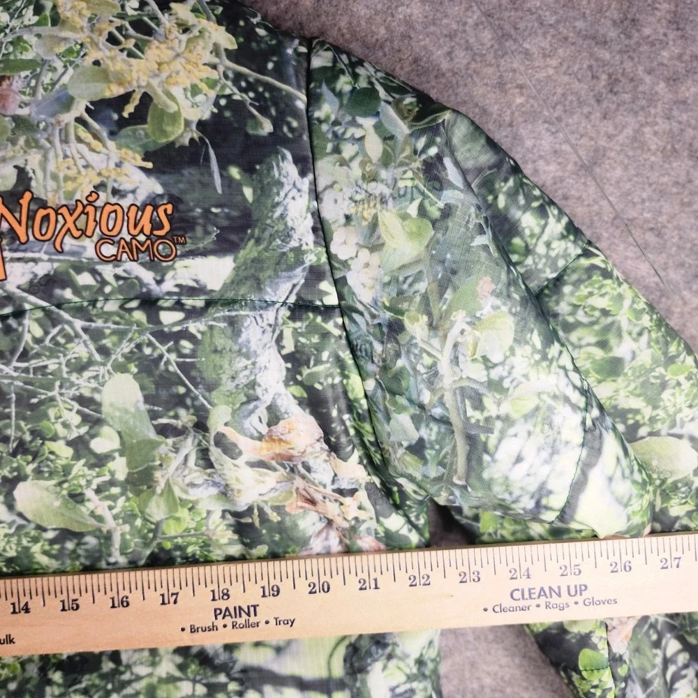 Noxious Camo Hooded Puffer Jacket Men's Size L‎ Realtree Style Mossy Oak